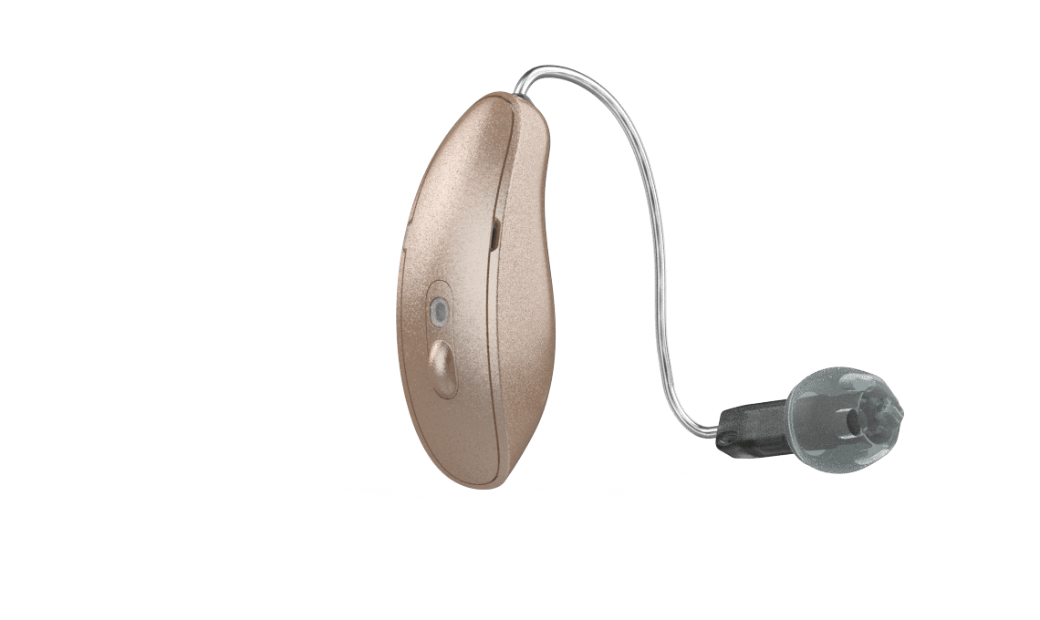 Aparelho auditivo Starkey® receptor no canal